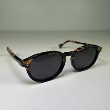 RAEN Rollo Round Handmade Sunglasses Tamarin Tortoise Dark Smoke 51  20-145