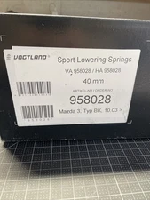 Kit Molle Assetto Vogtland 958028 per Mazda 3