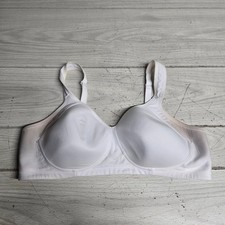 Vanity Fair Bra Womens 40C White Beauty Back Wirefree Smooth Support 71500