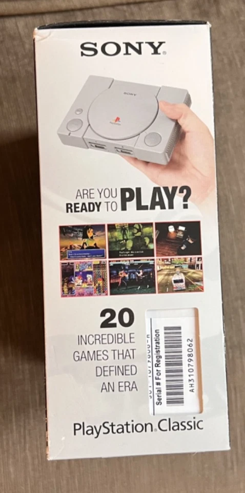 SONY PLAYSTATION CLASSIC MINI CONSOLE/ 20 CLASSIC GAMES PRELOADED - Image 4 of 4