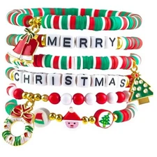  Stocking Stuffers - 6 Pack Bracelets for Teens Women| Gifts for Christmas