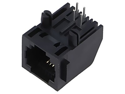 10X MTJ-640X1 Steckverbinder: RJ11 Buchse PIN: 4 6p4c auf PCB,PCB-Klemme THT ADA
