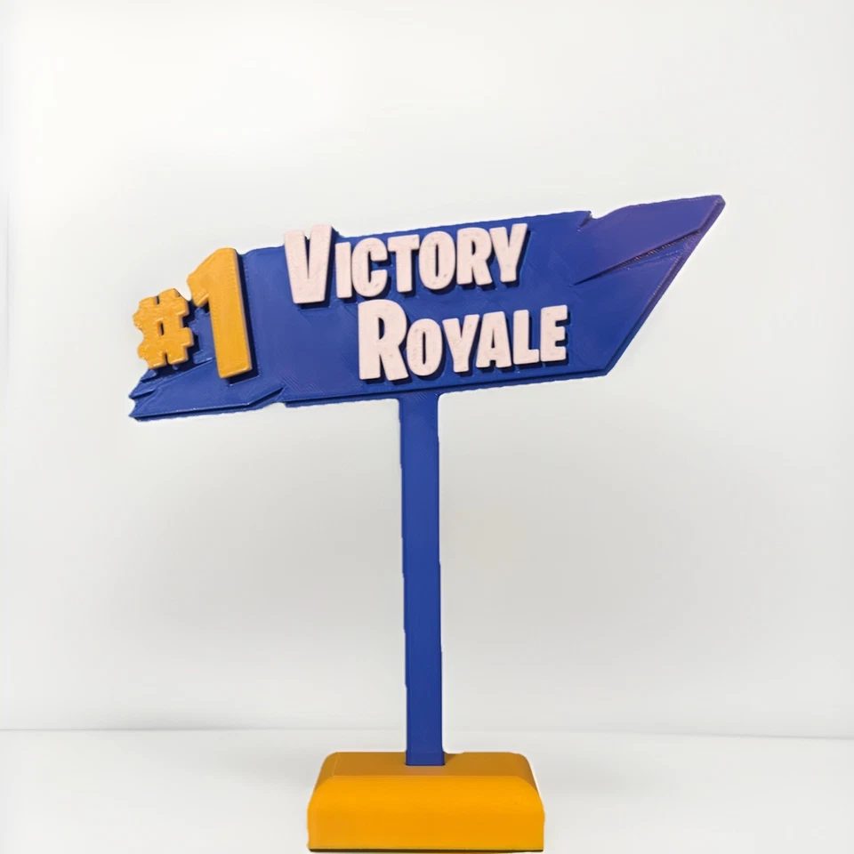 Fortnite Victory Royale Desk Plaque Fan Unofficial Merchandise