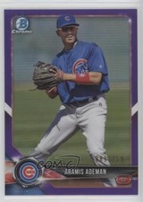 2018 Bowman Draft Chrome Purple Refractor 89/250 Aramis Ademan #BDC-72 z6b