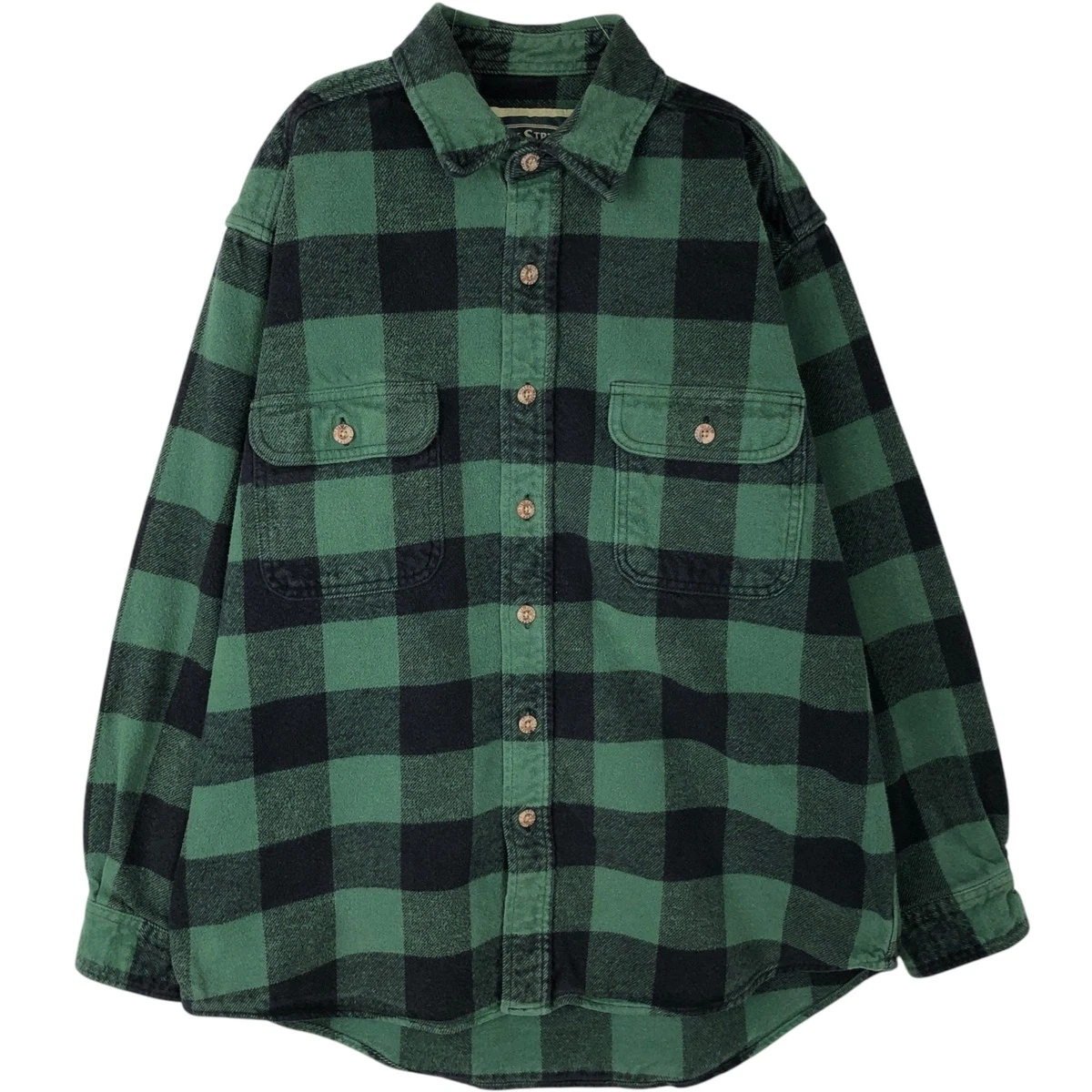 Chemise Homme Field & Stream XL Verte Imprimé Leurres Pêche - Randonnée Outdoor