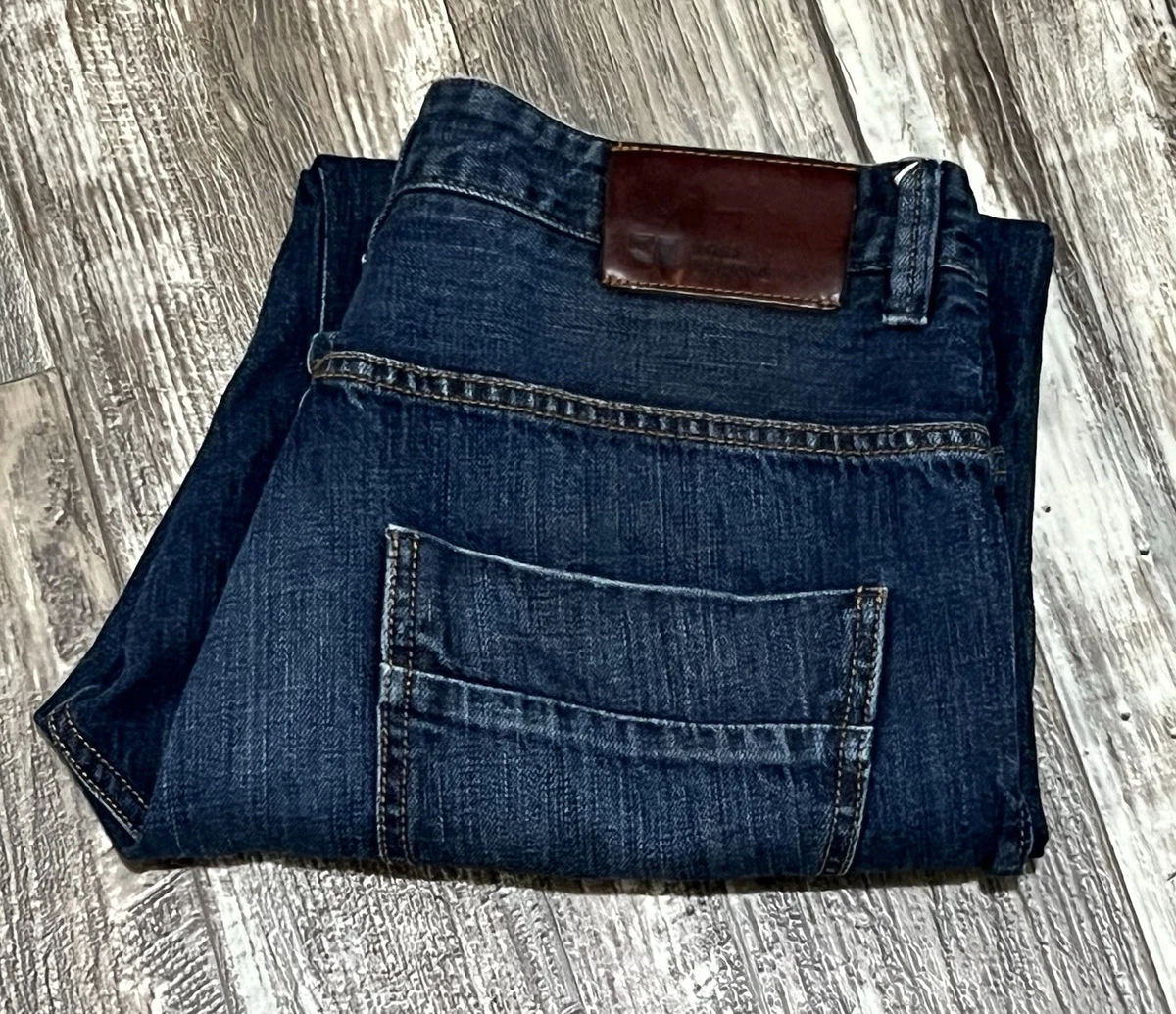 Jean Hugo Boss Orange 34/34 (taille 44) Regular Fit – Bleu – Occasion TB État