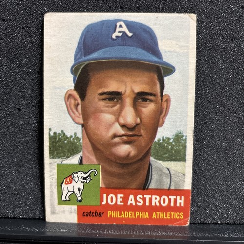 Joe Astroth #103 1953 Topps card