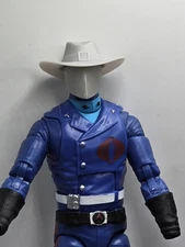 3d Print  COBRA COMMANDER OLD SNAKE HEAD#2  1:12 6"  Classified/Legend