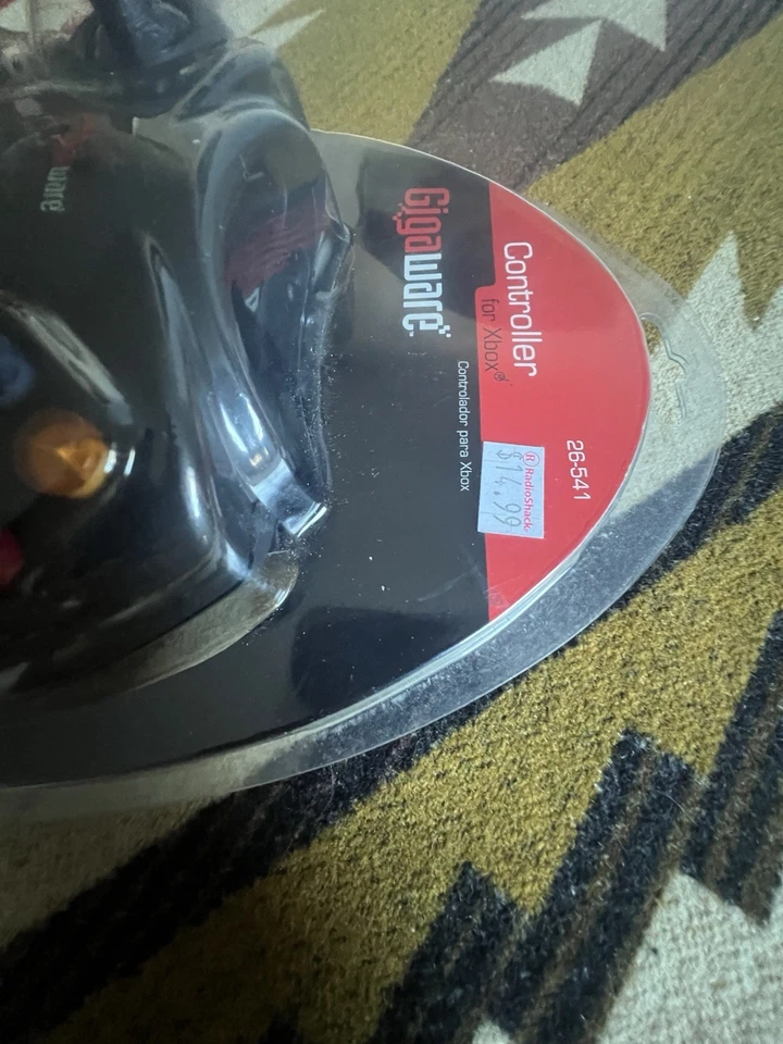 GigaWare Xbox Wired Controller W/ Manual - Turbo Slow (26-541) Vintage New - Image 4 of 4