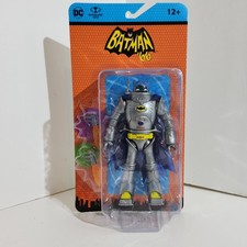 Batman DC Retro 66 Classics TV Series W8 Robot Batman Comic 6  Figure Mcfarlane