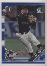 2019 Bowman Draft Chrome Blue Refractor 127/150 Nasim Nunez #BDC-141 y5d