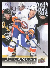 2018-19 Upper Deck Brock Nelson UD Canvas #C172 Card