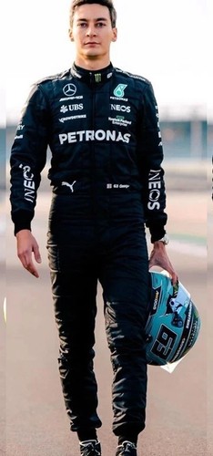 Go Kart Race Suit Lewis Hamilton Mercedes Petronas F1 Level 2 SUBLIMATION print - Picture 4 of 4