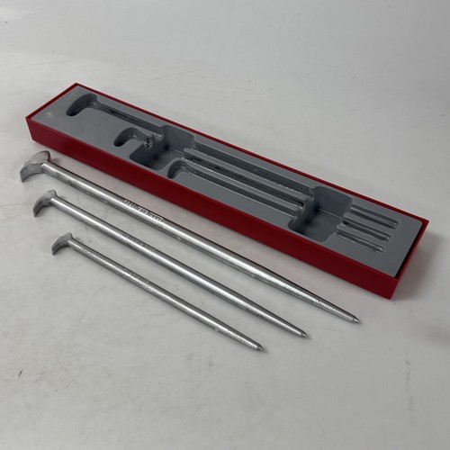 Teng TTXPB3 3 Pezzi Acciaio Rotolo Testa Tacco Pry Demolizione Leva Barra Set 12",16", 20" - Foto 22 di 24