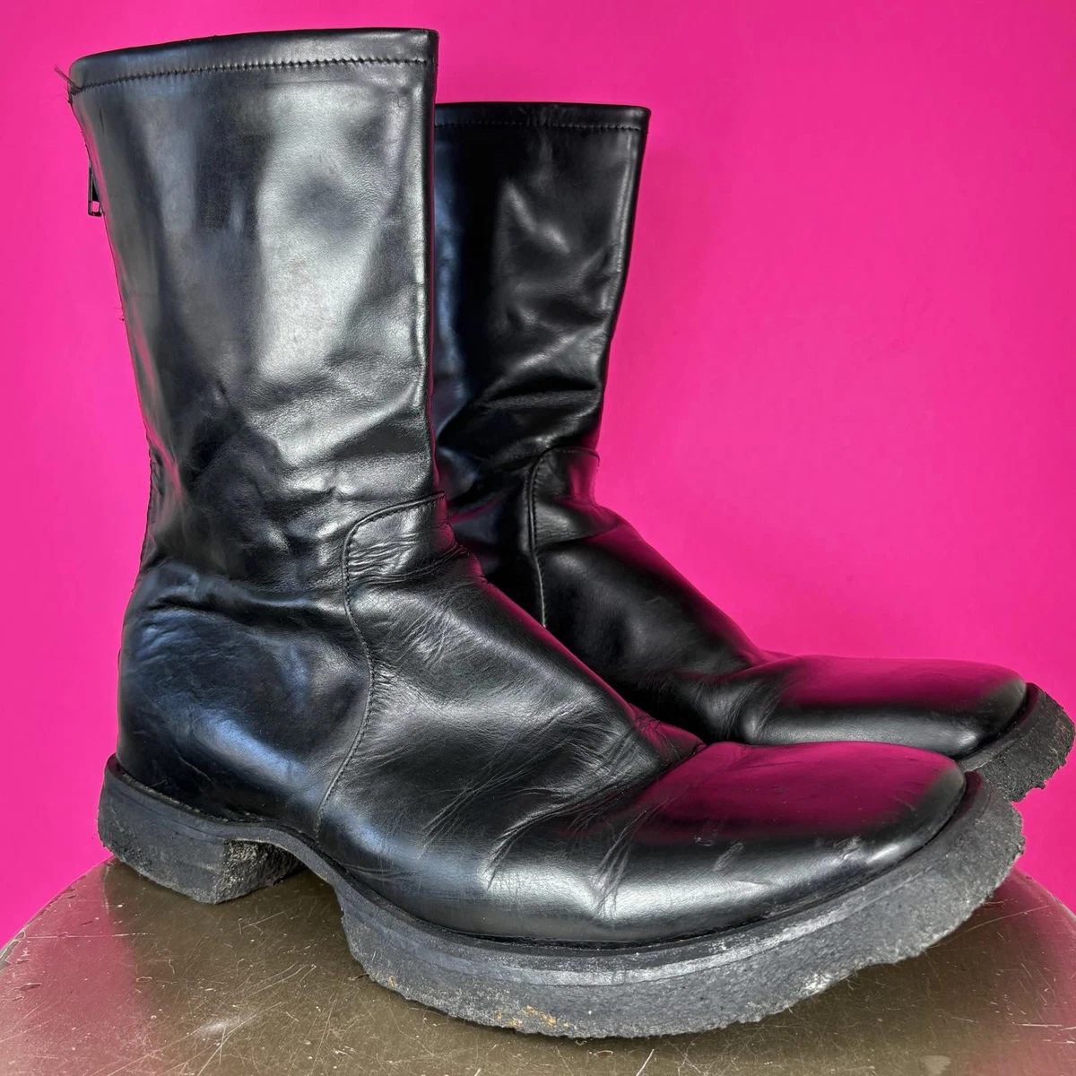 gianni barbato 2002 ウイングチップ レザーヒールブーツ 40 Gianni Barbato Boots for Women for sale | eBay
