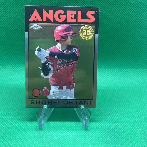 Topps Chrome 2021 1986 Topps Baseball Shohei Ohtani Angels #86BC-9