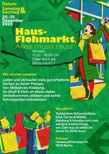 Hausflohmarkt Berlin Mitte – Möbel, Kleidung, Deko | 20.–21.12.