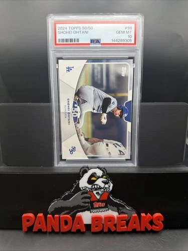 2024 Topps 50/50 Shohei Ohtani SB#50 PSA 10 Gem Mint Dodgers #98