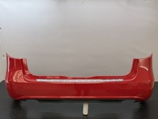 MERCEDES B CLASS W246 COMPLETE REAR BUMPER COMPLETE SPORT IN RED 589