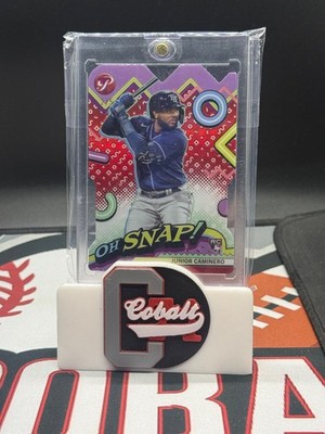 2024 Topps Pristine Junior Caminero Oh Snap! RC Rookie #OH-1 RED DIE CUT /5