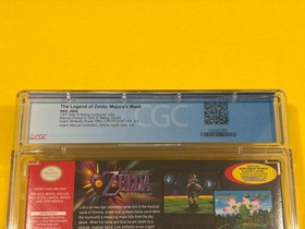 Zelda Majora's Mask (CGC 9.6-9.9 CIB, STUNNING!!!) Nintendo N64 not WATA PSA VGA