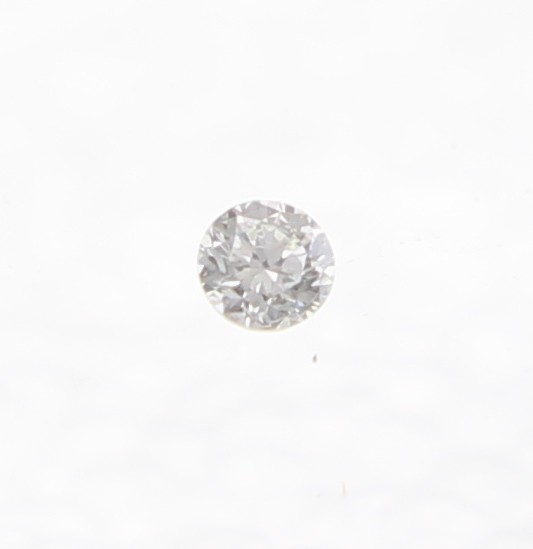 0.01 Carat D SI1 Round Brilliant Natural Enhanced EARTH MINED Diamond 1.46mm