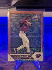 2023 Topps Pro Debut Chrome Sterlin Thompson /25 CHROME ORANGE MINI DIAMOND