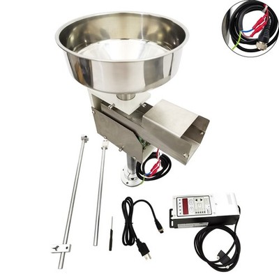 110V 8W Automatic Disc Vibrating Feeder Feeding Device Vibrating Disk Silo