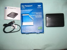WD MY PASSPORT ULTRA 500GB AUTO AND CLOUD BACKUP ULTRA-SECURE