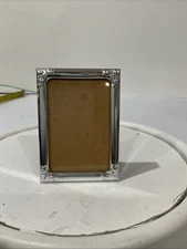 Picture Frame Mini Silver Plated 2” X 3” Photo