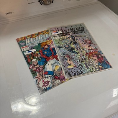 WildC.A.T.S: Covert Action Teams #1 & #2 Set (1992) Jim Lee Prism Foil Issue 2