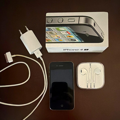 Apple iPhone 4S 16GB Schwarz A1387 (CDMA+GSM) vollständig