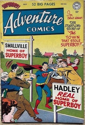 Adventure Comics #166 Fine