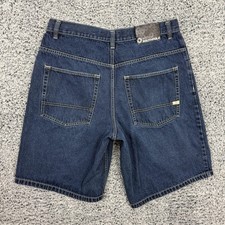 Southpole Shorts Mens 36 Blue Jean Denim Jorts Baggy Skater Hip Hop Y2K