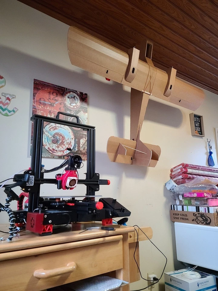 RC Plane Wall Mounts for E-flite Carbon-Z Cub – Set of 2 Black - Image 4 of 4