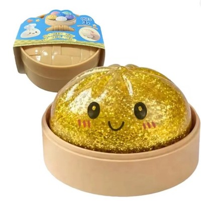 Mini selten Glitzerknödel zerdrückbar Spielzeug Mystery Blindbox Bao Brötchen Stressabbau