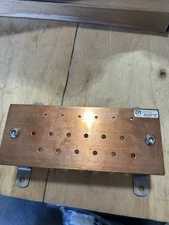 Chatsworth Copper Grounding Busbar 1/4" x 4" W x 10" L