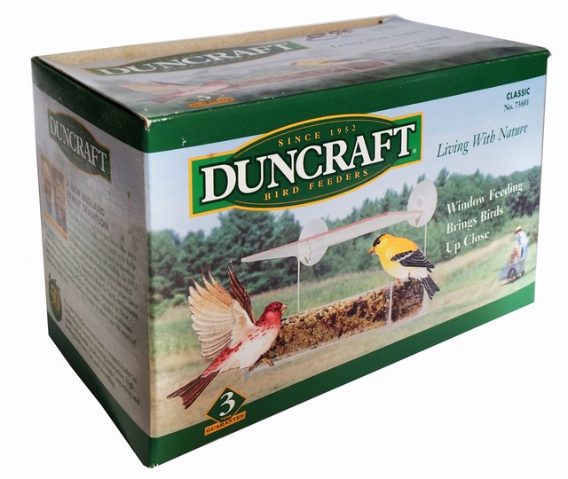 Duncraft 73601 Classic Windowpane Bird Feeder 1 5 Quart For Sale
