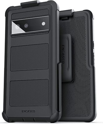 Google Pixel 6 Belt Clip Case, Full Body Protective Phone Case with Holster