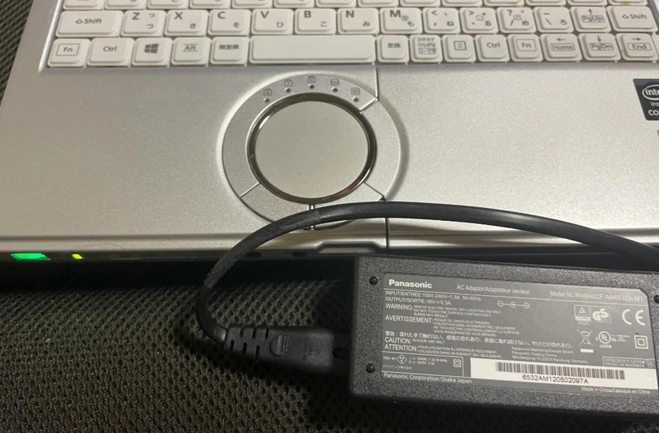 Panasonic Let's note CF-NX4GDJCS Core i3-5010U SSD 120GB RAM 4GB w/ AC Adapter - Image 2 of 4