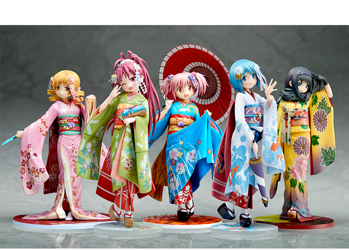 ANIPLEX Puella Magi Madoka Magica Madomagi Maiko ver. 1/8 5 figure