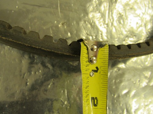 REEVES MD-3362 MD3362 COGGED V BELT 2" WIDE X 1/2" THICK X 38" OD *NNB* - Picture 9 of 11