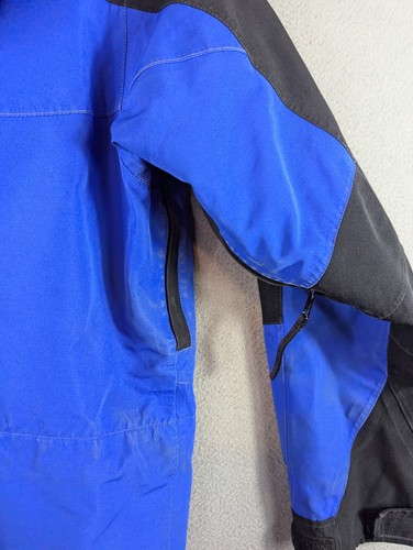MOUNTAIN HARDWEAR Parka Jacket Womens Ski Snowboarding Blue Black Gore-Tex Sz 8 - Picture 6 of 16