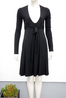 PATRIZIA PEPE * Cocktailkleid * Kleid * Dress * Schwarz * weicher Jersey * 36