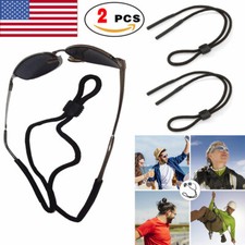 2 x Glasses Strap Neck Cord Sports Eyeglasses Band Sunglasses Rope String Holder