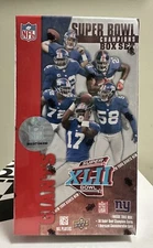 2008 Upper Deck New York Giants XLII Super Bowl Champions Limited Edi Box Set