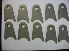 FMR WELD-ON BODY TAB,CHASSIS TABS, 1/2" HOLE, 3/16" THICK, 2 1/4" LONG 10 PACK