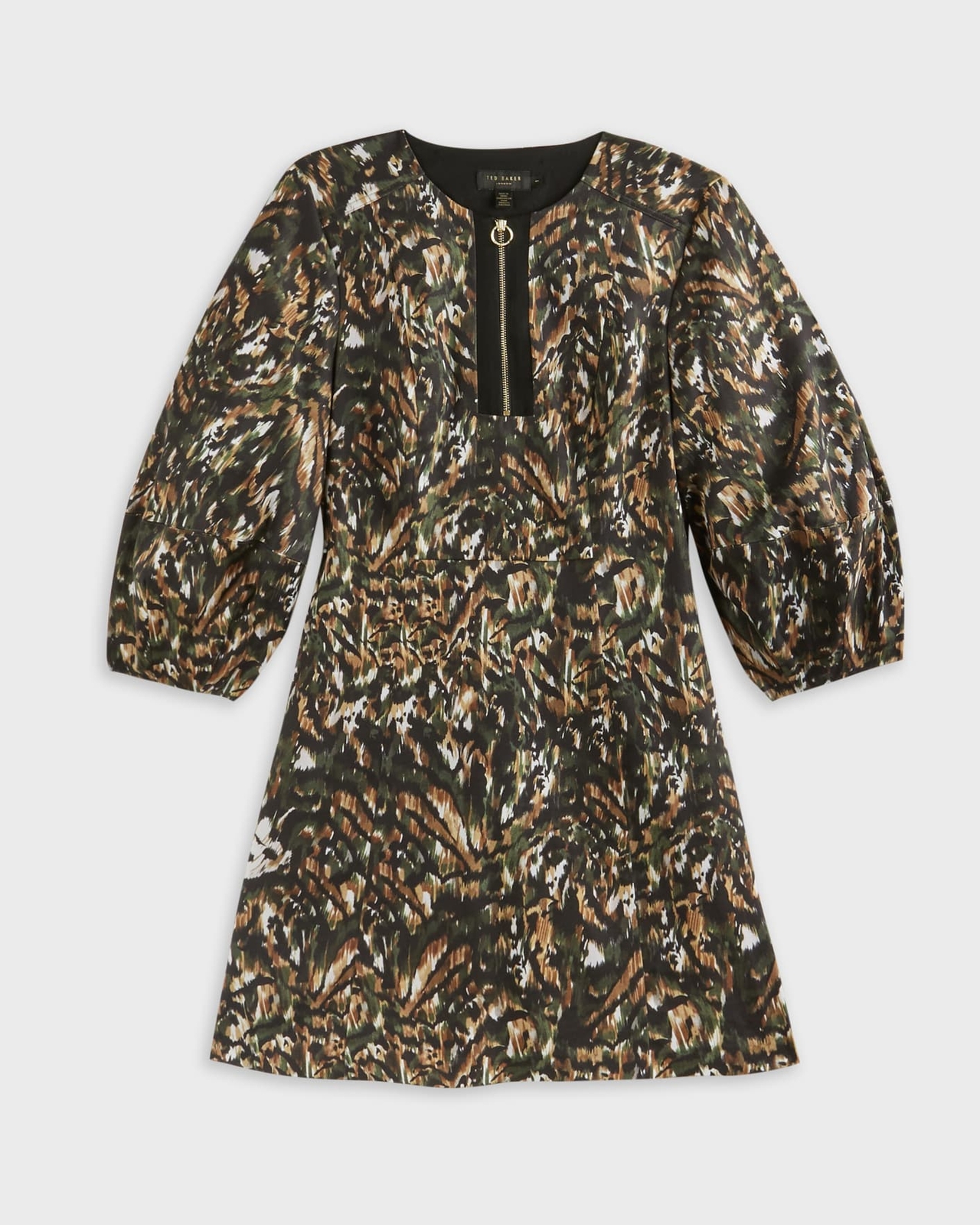 Ted Baker Holiiy Urban Printed Mini Dress size 1 US 4