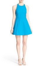 Alice and Olivia Christie Cotton Fit & Flare Dress Size 8 NWT $330.00