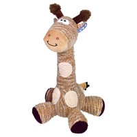Nobby Hundespielzeug PlüSch Giraffe 33Cm Mit Squeaker FüR Hunde